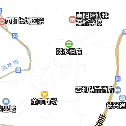 惠阳区卫星地图 广东省惠州市惠阳区地图浏览