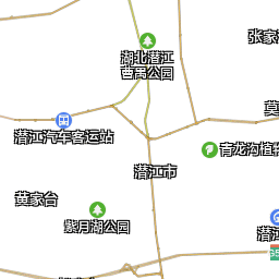 潜江经济开发区卫星地图 - 湖北省潜江市潜江经济开发